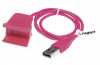 Produktbild: USB Ladekabel für FitBit Alta HR Smartwatch 55cm pink ohne Reset-Funktion