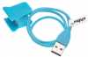 Produktbild: USB Ladekabel für FitBit Alta HR Smartwatch 55cm blau ohne Reset-Funktion