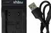 Produktbild: vhbw micro USB-Akku-Ladegerät passend für JVC BN-VF808, VF815, VF823