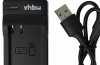 Produktbild: vhbw micro USB-Akku-Ladegerät passend für Garmin Virb, Montana