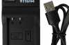 Produktbild: vhbw micro USB-Akku-Ladegerät passend für Canon LP-E17 u.a.