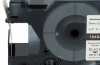 Produktbild: Industrie Polyester-Schriftband-Kassette wie Dymo 18484 19mm schwarz auf weiß