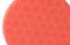Produktbild: Polierscheibe für Poliermaschinen u.a. 150mm, orange, hexagon, medium