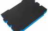 Produktbild: Hartschaum-Einlage für Makita Makpac 1, 2 u.a. 30mm, schwarz/blau
