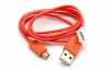 Produktbild: USB Datenkabel Micro-USB 1,0 Meter orange