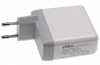 Produktbild: Ladegerät / Netzteil USB-A 18W + USB-C 20W für iPhone 13 u.a. weiß