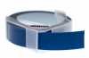 Produktbild: Prägeband-Schriftband-Kassette ersetzt Dymo 0898142, 12mm, weiß auf blau