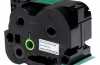 Produktbild: Schriftband-Kassette ersetzt Brother TZE-761L1 36mm, schwarz auf grün