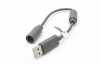 Produktbild: USB Breakaway-Kabel / Stolperschutz grau für XBOX 360 Controller