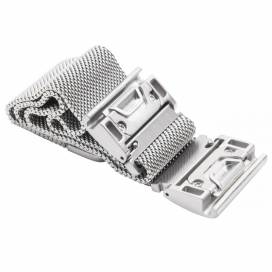 Produktbild: Armband Edelstahl 26mm silber magnet loop für Garmin Fenix 5X u.a.