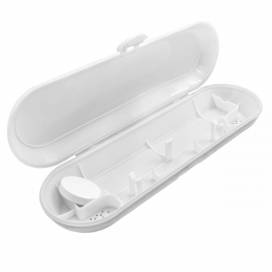 Produktbild: Transport-Etui weiß für elektrische Zahnbürsten wie Philips Sonicare Oral B