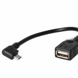 Produktbild: Adapterkabel micro-USB OTG 90°-Winkel