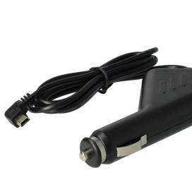 Produktbild: KFZ-Ladekabel für Mini USB mit 1A Ladestrom, 90°-Stecker