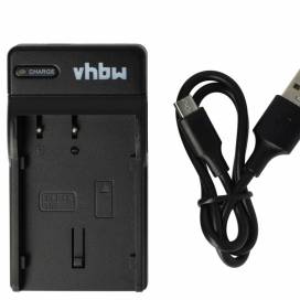 Produktbild: vhbw micro USB-Akku-Ladegerät passend für Pentax D-Li90