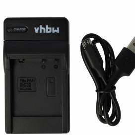 Produktbild: vhbw micro USB-Akku-Ladegerät passend für Panasonic DMW-BCF10E u.a.