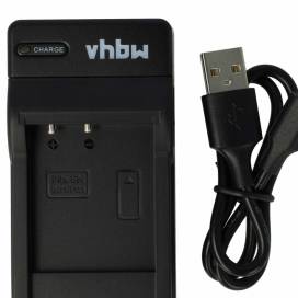 Produktbild: vhbw micro USB-Akku-Ladegerät passend für Sony NP-BG1, NP-FG1 u.a.