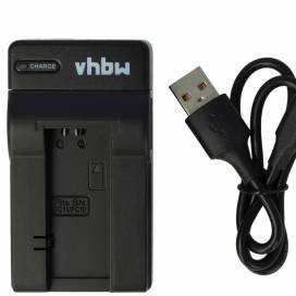 Produktbild: vhbw micro USB-Akku-Ladegerät passend für Sony NP-FC10, NP-FC11 u.a.