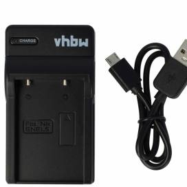 Produktbild: vhbw micro USB-Akku-Ladegerät passend für Nikon EN-EL5