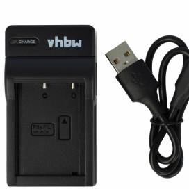 Produktbild: vhbw micro USB-Akku-Ladegerät passend für Fujifilm NP-W126