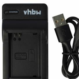 Produktbild: vhbw micro USB-Akku-Ladegerät passend für Samsung BP-1030, BP-1130