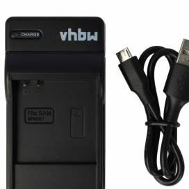 Produktbild: vhbw micro USB-Akku-Ladegerät passend für Samsung IA-BP85ST