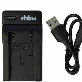 Produktbild: vhbw micro USB-Akku-Ladegerät passend für Samsung SB-LSM80, LSM160, LSM320