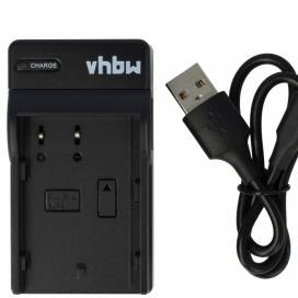 Produktbild: vhbw micro USB-Akku-Ladegerät passend für Panasonic DMW-BLF19E
