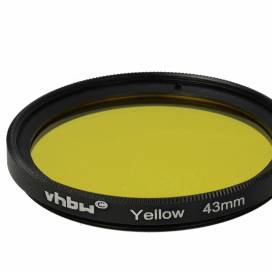 Produktbild: Universal Farbfilter gelb 43mm
