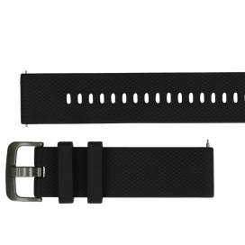 Produktbild: Silikon Armband 22mm für Samsung Galaxy Watch 46mm (SM-R805), schwarz, S