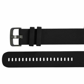 Produktbild: Silikon Armband 22mm für Samsung Galaxy Watch 46mm (SM-R805), schwarz, L