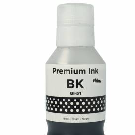 Produktbild: Dye-Nachfülltinte wie GI-41BK / GI-51BK für Canon u.a. 135ml, schwarz