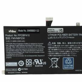 Produktbild: Akku wie FMVNBP230 für Fujitsu LifeBook U574 u.a. 3300mAh