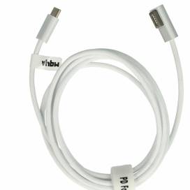 Produktbild: Adapterkabel USB Typ C zu MagSafe 1, L-Form, 100W, 1.7m, Nylon