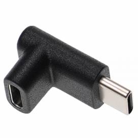 Produktbild: Adapter USB Typ-C 3.1, Stecker auf Buchse, 90° gewinkelt