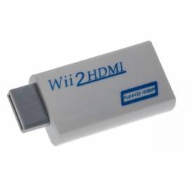 Produktbild: Konverter Nintendo Wii zu HDMI mit 3,5mm Audiobuchse, weiß