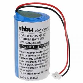 Produktbild: Lithium-Batterie wie ER34615-GL101 für Visonic MCS-730 u.a. 19000mAh