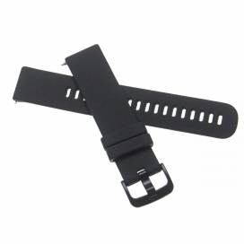 Produktbild: Silikon Armband für Garmin Venu SQ, schwarz, 20mm
