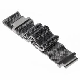 Produktbild: Armband Edelstahl 20mm silber magnet loop für Garmin Forerunner 220 u.a.