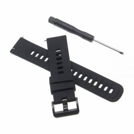 Produktbild: Silikon Armband für Amazfit Neo, mit Werkzeug, schwarz, 20mm