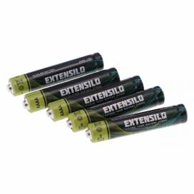 Produktbild: 5x EXTENSILO Alkaline Batterien Typ AAAA / LR61