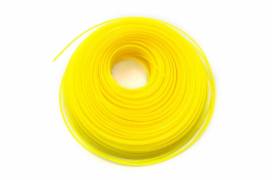 Produktbild: vhbw Ersatz-Faden für Rasentrimmer 2mm x 100m gelb