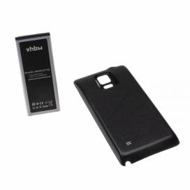 Produktbild: Extended Akku schwarz für Samsung Galaxy Note 4 u.a. 6400mAh