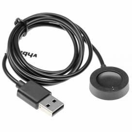 Produktbild: Magnetisches USB Ladekabel 1m schwarz für Fossil Gen 4
