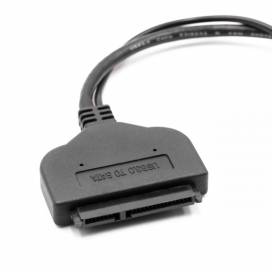 Produktbild: Adapterkabel USB 3.0/ USB 2.0 auf SATA 22 Pin 2.5'' HDD/ SSD Festplatten