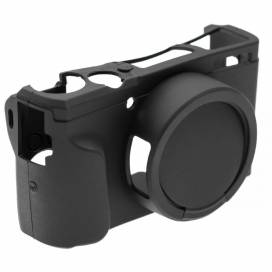 Produktbild: Silikon-Hülle / Case für Canon PowerShot G5 X Mark II, schwarz