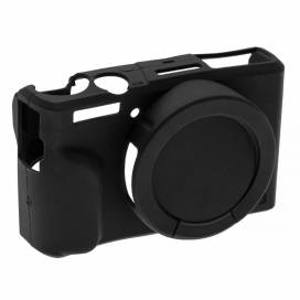 Produktbild: Silikon-Hülle für Canon Powershot G7X Mark III, schwarz