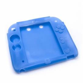Produktbild: Silikon-Hülle / Case blau für Nintendo 2DS u.a.