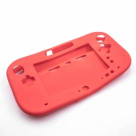 Produktbild: Silikon-Hülle / Case rot für Nintendo Wii U Gamepad u.a.