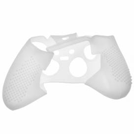 Produktbild: Silikon-Schutzhülle für Microsoft Xbox Elite Controller, weiß-transparent