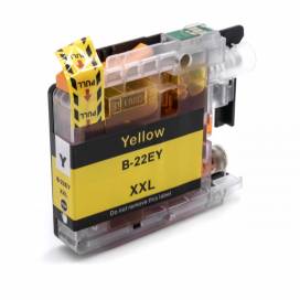 Produktbild: Tintenpatrone für Brother wie LC-22EY XXL, gelb